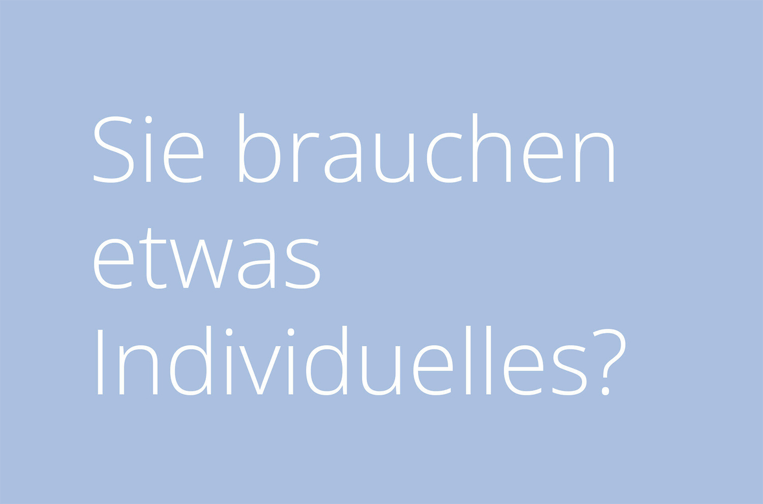 Etwas-indiviudelles